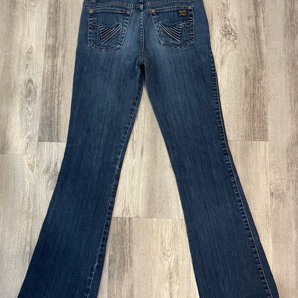 Joe's Jeans Women's Bootcut Muse Fit Mid Rise Stretch Denim Blue Jeans Size 25 - Picture 9 of 13